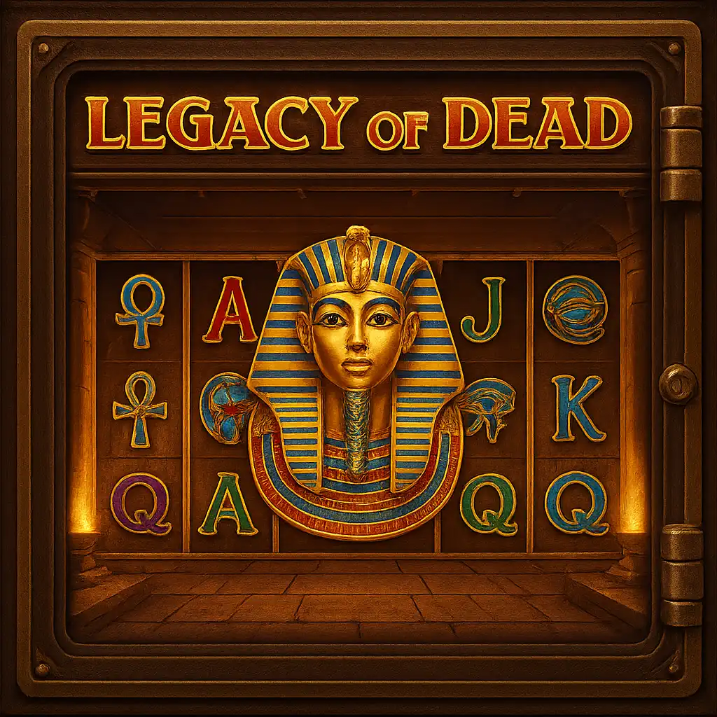 Vorschau des Spielautomaten Legacy of Dead bei CrownPokies